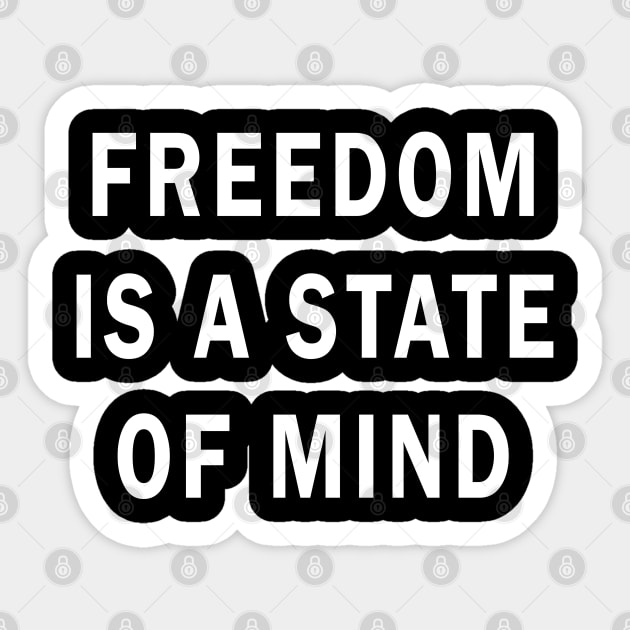 Inspirational freedom positive quote Sticker by qrotero